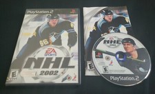NHL 2002 (Sony PlayStation 2) ps2 hockey sports multiplayer video game COMPLETE