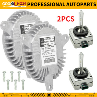 2x For Chevy Impala 2016-2020 Xenon Ballast & D3S Blub Kit Control Unit Module