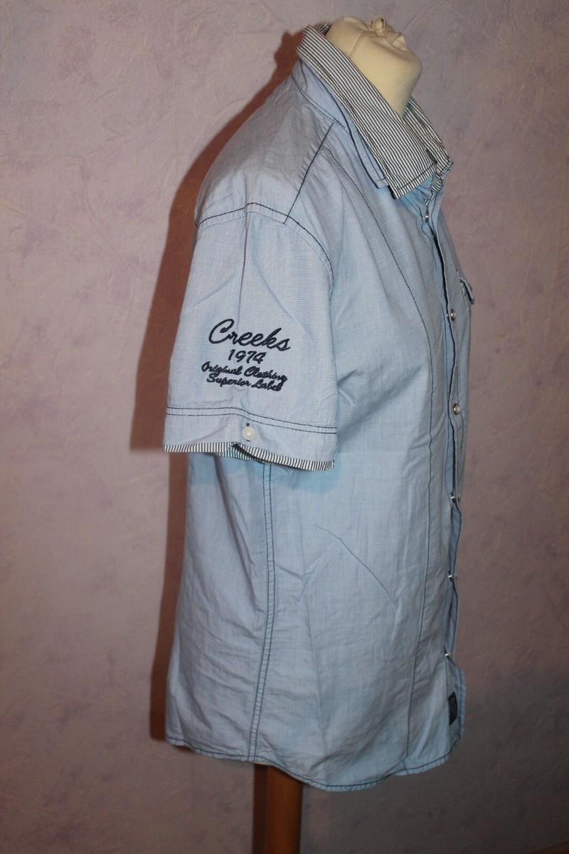Chemise CREEKS Authentic Taille S - Carreaux Multicolore, Coton, Très Bon état Occasion