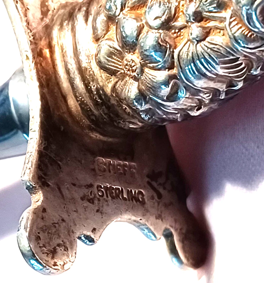 Juego de talla de filete vintage Rose by Stieff Sterling Foto 3 de 4