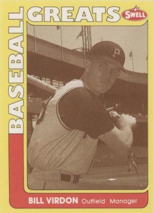 1991 Swell Baseball Greats - Bill Virdon #93 - 1 of 1