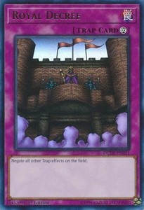 Royal Decree - DUDE-EN051 - Ultra Rare - 1st Edition x3 - Near Mint