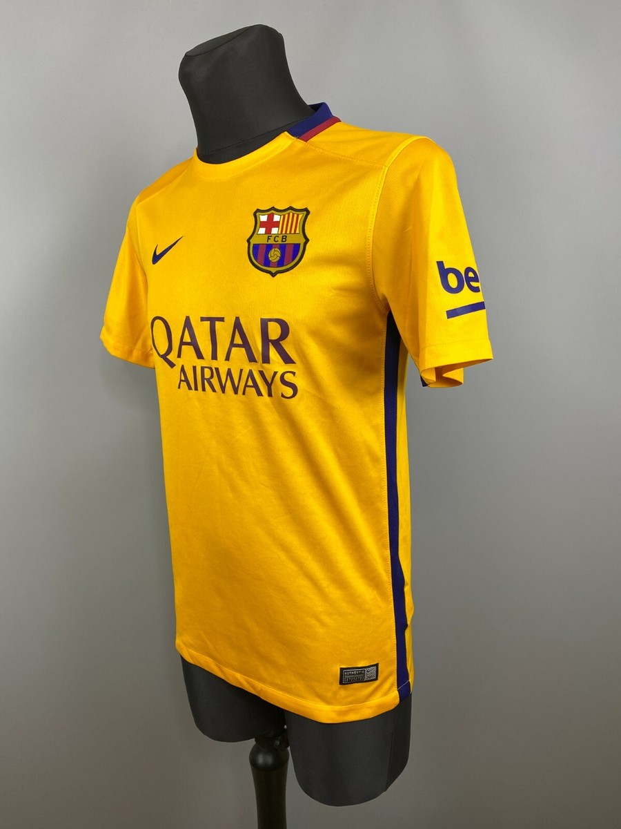BARCELONA 2015 2016 AWAY SHIRT FOOTBALL SOCCER JERSEY NIKE 658785