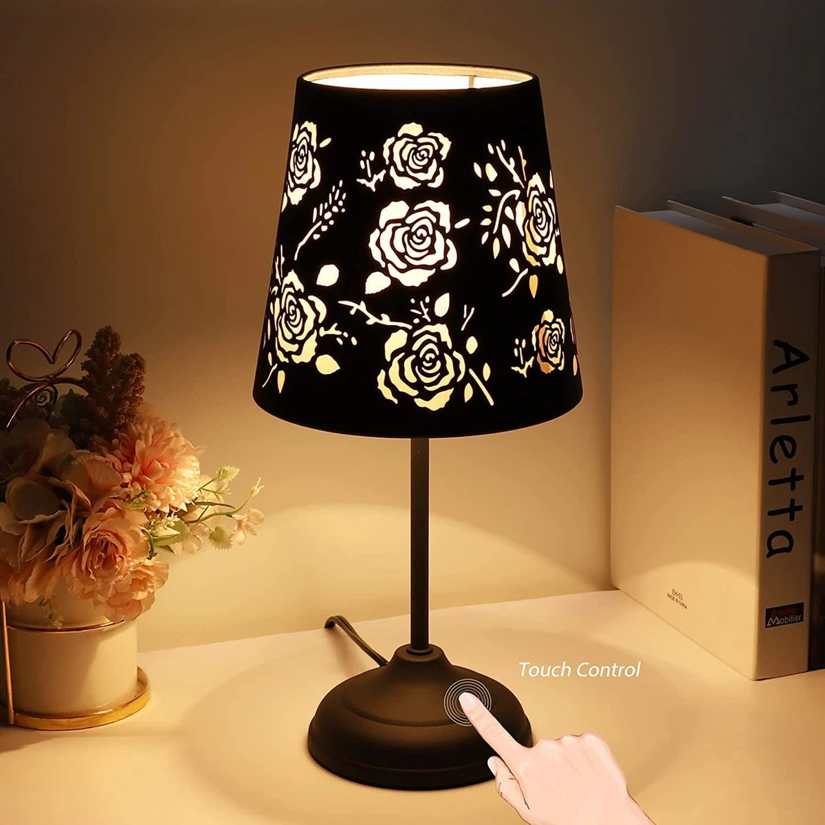 Small clearance touch lamp