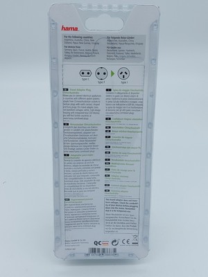 2x Hama Reisestecker D auf China/australien #121996 online kaufen  