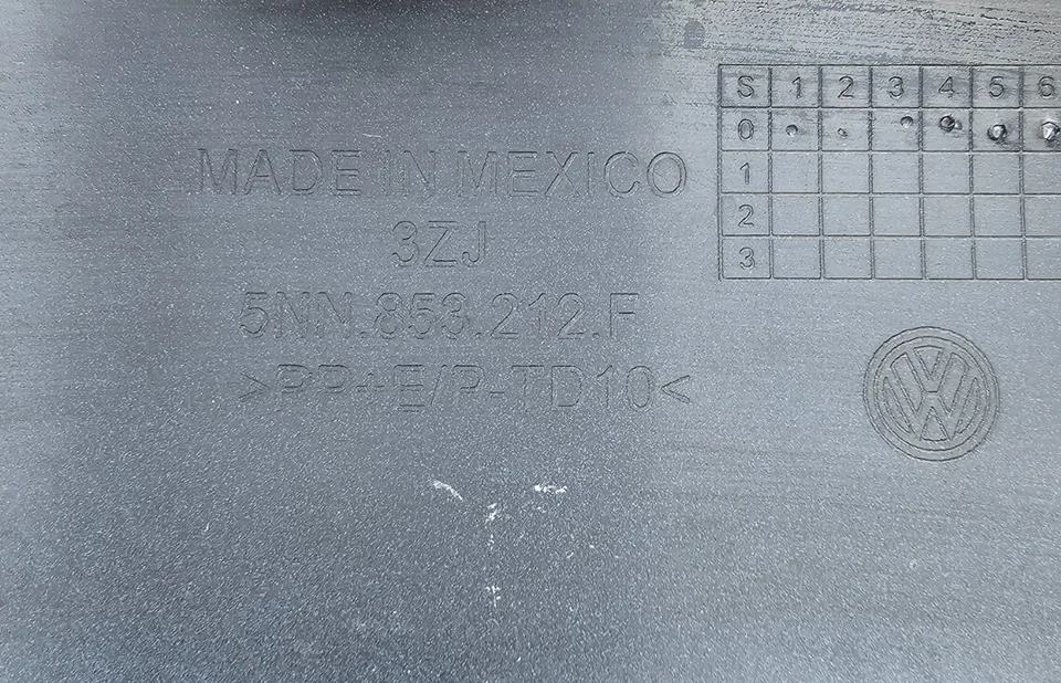 Tapicería derecha genuina VW Tiguan Allspace BJ2 BW2 5N853212FGRU Foto 2 de 2