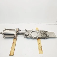 Dezurik 8" KGKV  CL-150 Actuated Knife Gate Valve 180474001001 CF8M