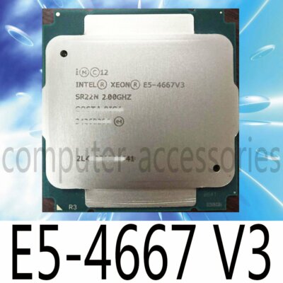 Intel Xeon E5-4667 V3 2.0GHz 16Core 40MB SR22N LGA2011 135W CPU Processor