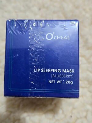 New O'cheal Lip Sleeping Mask BLUEBERRY 20g 0.7 oz 8/27/2028