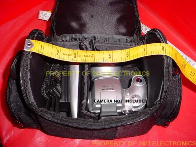 🚩 СРЕДНИЙ ЧЕХОЛ СУМКА для камеры NIKON COOLPIX B600 Z6 Z7 P900 D90 P600 P610 P530 - Изображение 4 из 4