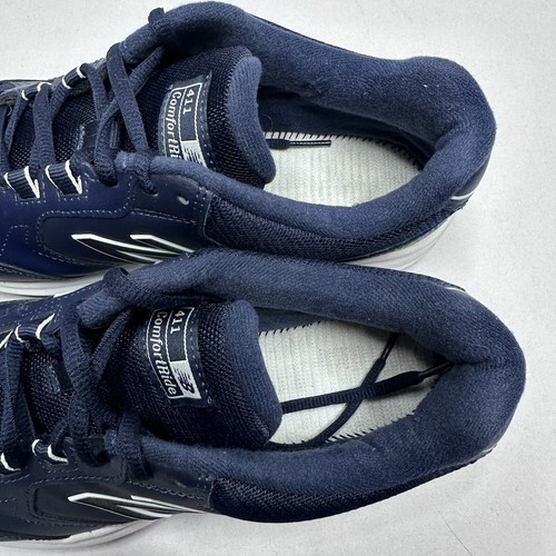 New Balance Men’s 8.5 Navy Blue/White 411 ComfortRide Sneakers MA411LB1 - Picture 12 of 12