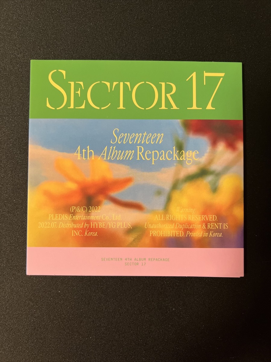 SEVENTEEN Sector 17 Carat Ver. (Jun) CD | eBay