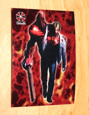 1998 Resident Evil 1 2 3 Wildstorm Trading Card Capcom Monsters G