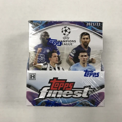 ⚽️Topps 2021-22 Finest UEFA Champions League Soccer Hobby Box - 60 Cards⚽️