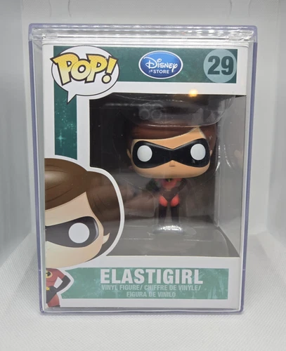 Funko Pop! Incredibles Elastigirl #29 - Rare Disney Store Logo! In Hard Stack