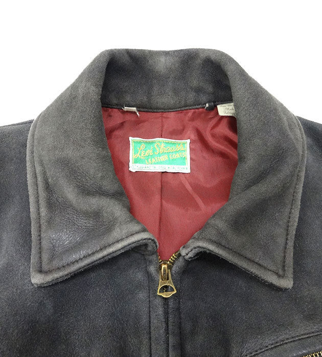 LEVIS VINTAGE CLOTHING LVC 1930s menlo Leather Jacket Levi's LEVIS VINTAGE CLOTHING LVC 1930s menlo Leather Jacket Levi's
