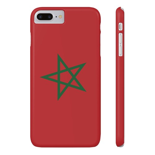 Custodia telefono bandiera Marocco per tutti i modelli di iPhone - Foto 81 di 82