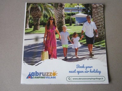 Abruzzen Abruzzo Camping Carta Map Italien Reiseführer QR Codes English
