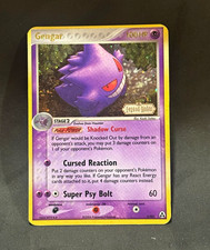 Gengar EX Legend Maker Reverse Holo Rare 5/92 EN - DMG/Altered (see description) on eBay