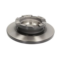 Bremsscheibe TRW DF6510S Hinten, Voll, 1 StüCk