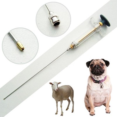 Stainless Steel Canine Dog Goat Artificial Insemination Breed Catheter Rod M1 QL