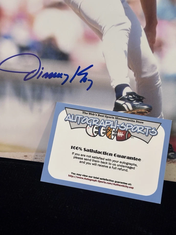 Jimmy Key New York Yankees Signed Picture 8 x10 Photo Photograph Auto Certified - Image 2 of 2