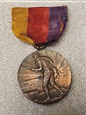 NY State Spanish-American War Bronze Service medal Dieges & Clust 1898-'00 #1452