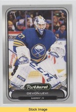 2023-24 Upper Deck Parkhurst Silver Foil Devon Levi #40 READ 3d2