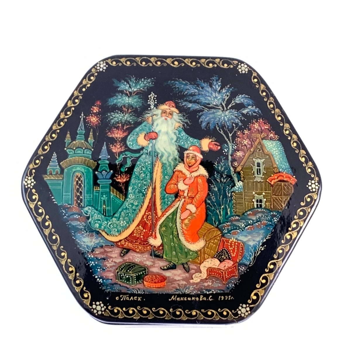 Russian Lacquer Box Palekh for sale | eBay