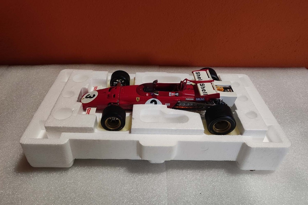 Exoto Ferrari 312B #3 - Jacky Ickx - Winner GP Mexico 1970. 1/18