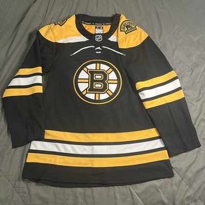 Boston Bruins Fanatics Premium Jersey W/ Fighting Strap Black Sz 52 L NEW W/0/T