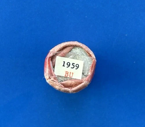 QTY 20 -One 1/2 Roll of 1959 P Brilliant Uncirculated Silver Washington Quarters