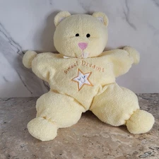 VINTAGE LITTLE KIDS PREFERRED SWEET DREAMS TEDDY BEAR LOVEY PLUSH