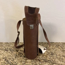 VTG Mada Medical Oxygen Tank Bag Leather Carrier Case