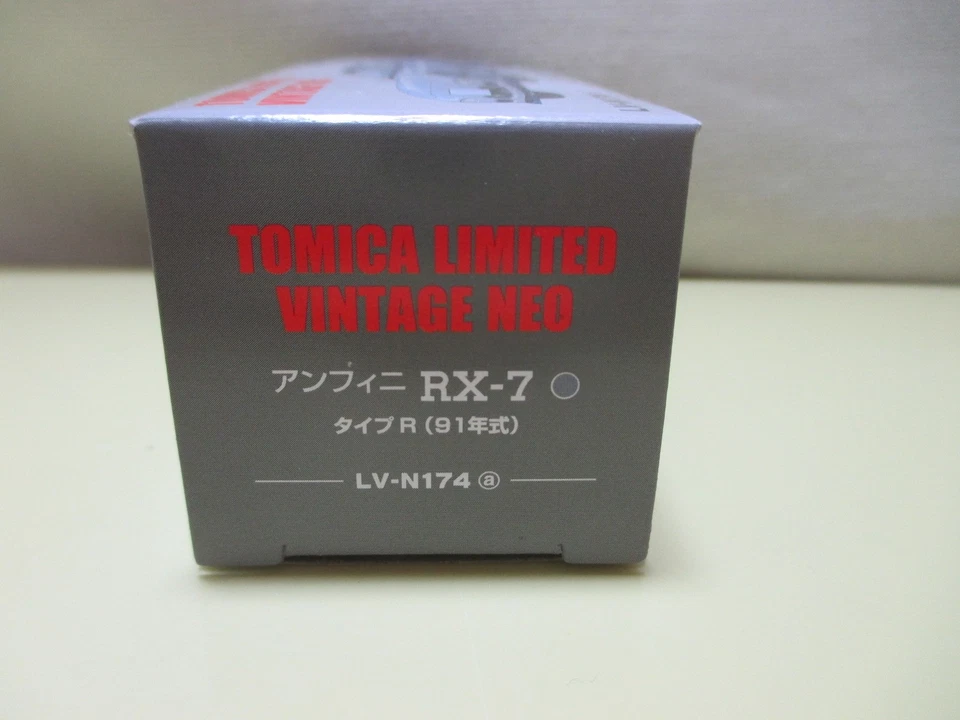TOMY TEC Tomica Limited Vintage Neo LV-N174a 1/64 Mazda Efini RX-7 Tipo R Plateado Foto 3 de 3