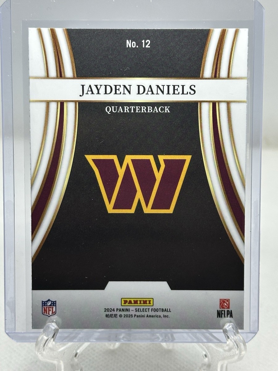 2024 Panini Select Football Jayden Daniels Turbocharged Base #12