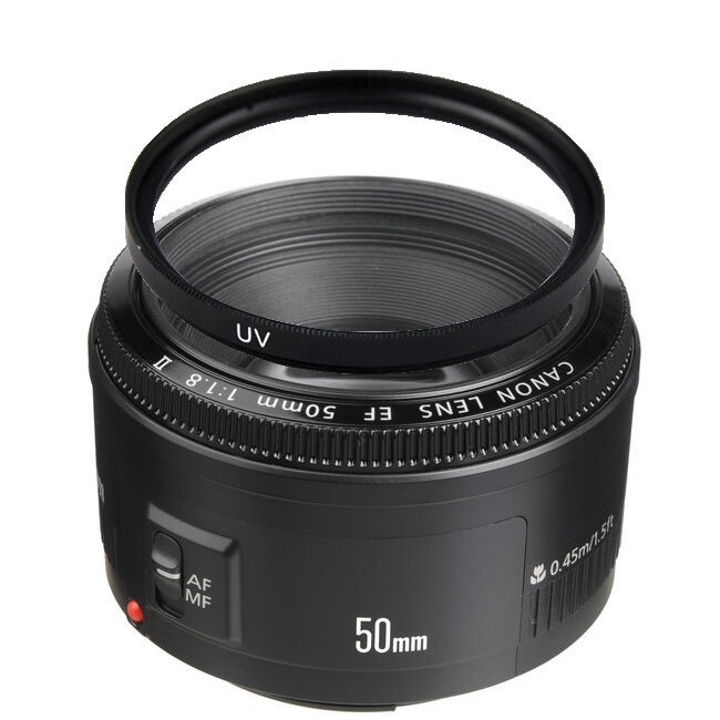 キャノン　Canon EF 50mm f/1.8 II レンズとフィルターセット Amazon.com : 49mm 7PC Filter Set for Canon EF 50mm f/1.8 STM Lens