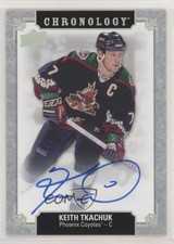 2018 Upper Deck Chronology Franchise History Keith Tkachuk #FH-PC-KT Auto 00b6