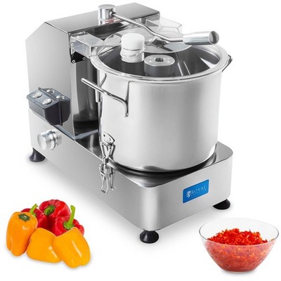 Royal Catering Tischkutter Küchenkutter 12L Edelstahl Gastro