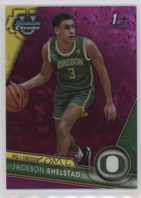 2023 Bowman U Chrome Fuchsia Mini-Diamond Refractor 83/150 Jackson Shelstad 1a1r