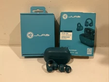 JLab Flex Open Bluetooth Earbuds, Wireless, Clip-On Cuff Design, Fitness & Gym