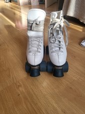 Freesport white quad Roller Skates uk4  us 5 eur 37 girls summer sports athletic
