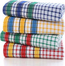 Large Kitchen Dish Towels, 16 Inch X 26 Inch Bulk Absorbent Cotton Kitchen Towel