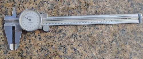 🗽FOWLER 6" DIAL CALIPER NO 52-010-006