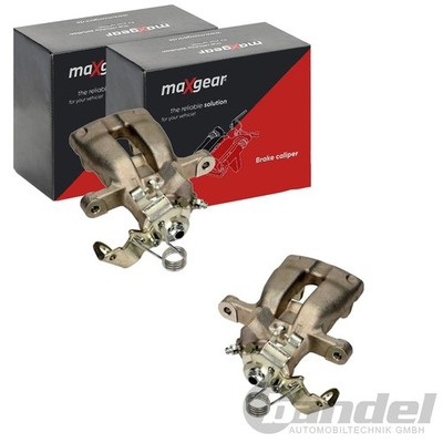 2X MAXGEAR BREMSSATTEL HINTEN PASSEND FÜR OPEL ASTRA COMBO MERIVA ZAFIRA
