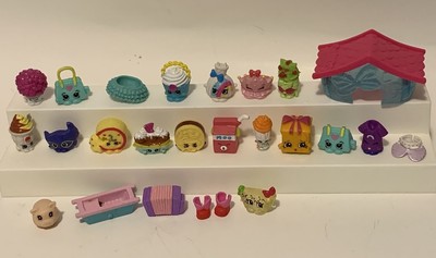 SHOPKINS Lot of 25 Characters-Mixed Seasons Food House Animals