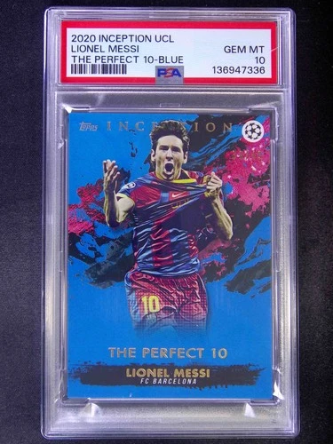 2020 Topps Uefa Lionel Messi Blue /49
