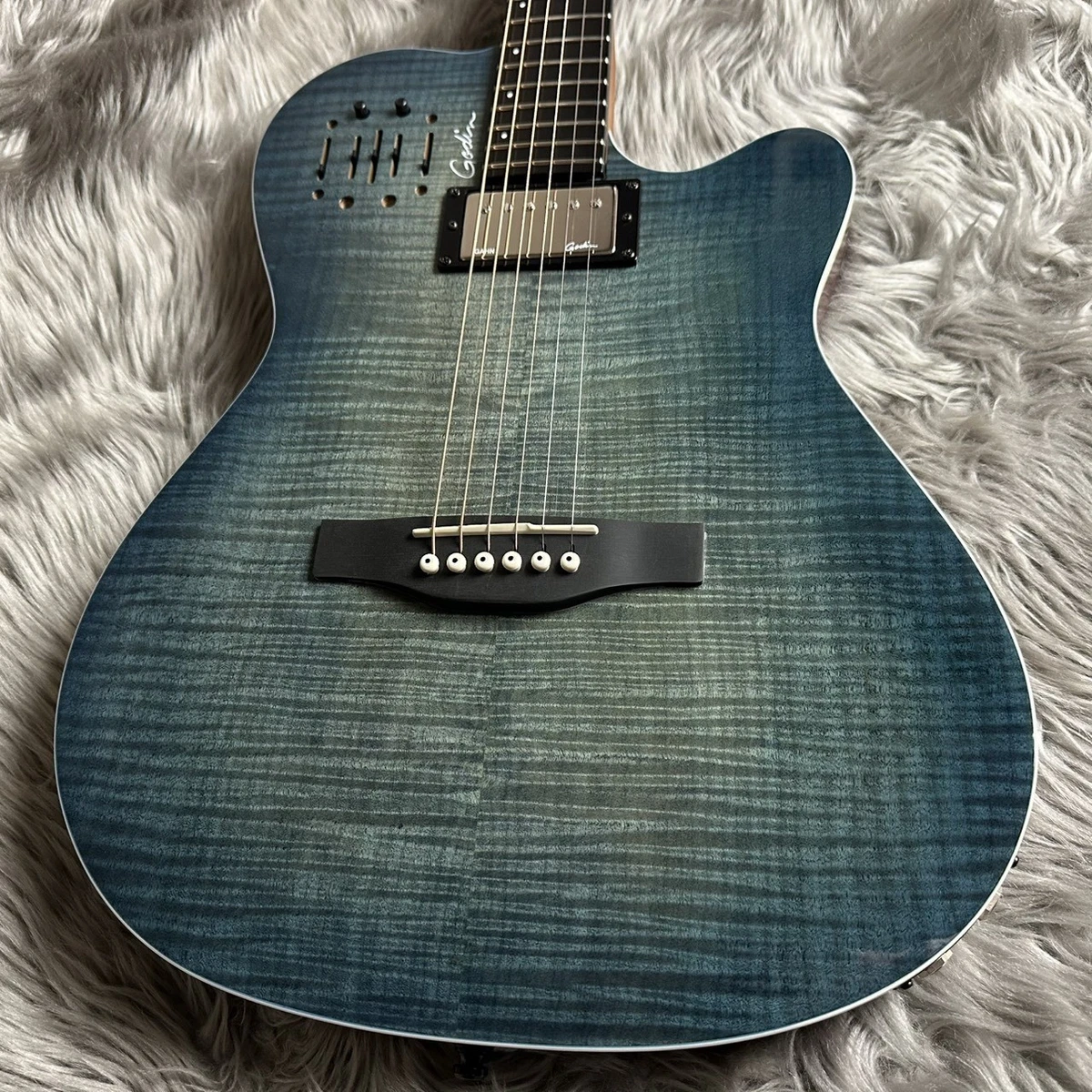 Godin A6Ultra Denim Blue 25Th Anv Actual Image Safe delivery from