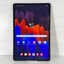 Cracked Screen Samsung Galaxy Tab S7+ Plus 5G 128GB Cellular Verizon #H314