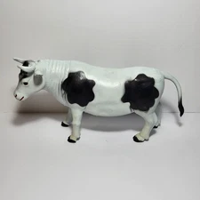 1997 Oshi Global MooBox Cow Toy Sound Figurine Holstein, Motion Sensor Door Stop